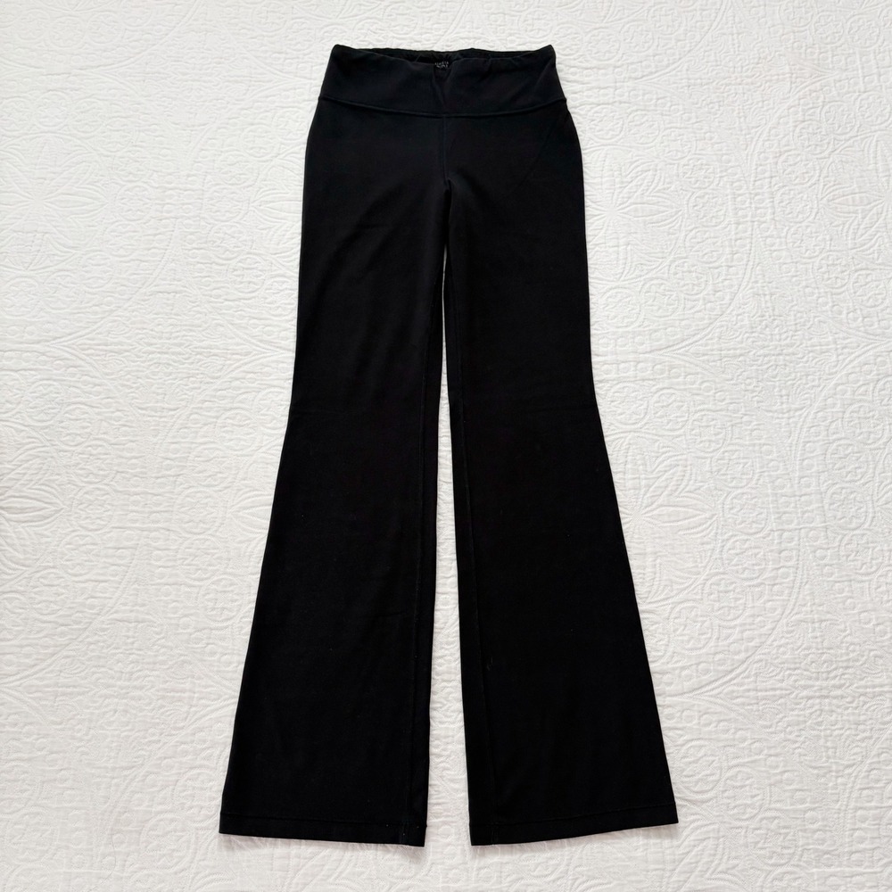 Athleta Girl High Rise Chit Chat Flare Pant, Black Sz L 12